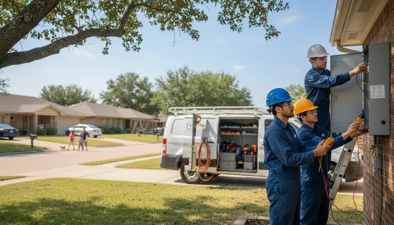 Certified electrician providing emergency electrical services in Woodward, PA